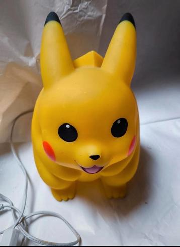 Nintendo Pokémon Pikachu tafellamp figuur uit 1996 beschikbaar voor biedingen