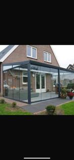 Overkapping /serre/veranda/glazenschuifwanden/carports, Ophalen, Nieuw, Tuinhuis, Met overkapping