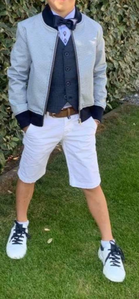 Communie outfit,  draagmaat 116, Scapa, Red limit, R2 Amster, Kinderen en Baby's, Kinderkleding | Maat 116, Zo goed als nieuw