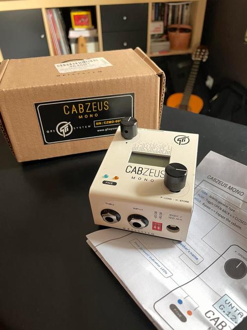 GFI System CabZeus Mono : cab simulator, Muziek en Instrumenten, Effecten, Zo goed als nieuw, Overige typen, Ophalen of Verzenden