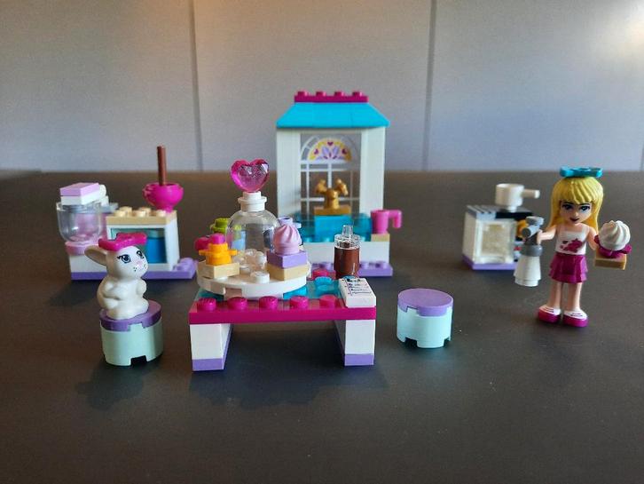 Lego Friends 41308 - Stephanie's vriendschap-taartjes, Kinderen en Baby's, Speelgoed | Duplo en Lego, Zo goed als nieuw, Lego