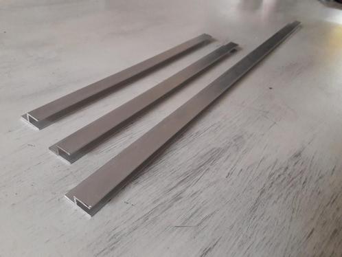 3 Alberts aluminium H-profielen 26x11x1,5 mm, Doe-het-zelf en Bouw, Metalen, Nieuw, Aluminium, Ophalen of Verzenden