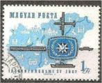 Hongarije 1967 - Yvert 1888 - Internationaal jaar toeri (ST), Postzegels en Munten, Postzegels | Europa | Hongarije, Verzenden