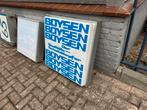 BOYSEN oude garage reclame lichtbak, Verzamelen, Ophalen, Gebruikt, Lichtbak of (neon) lamp