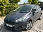 FORD FIESTA TITANIUM 1.25 ESSENCE 2013 EURO 5 CARNET COMPLET, Voorwielaandrijving, Euro 5, Stof, Zwart