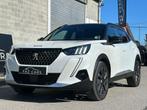 Peugeot 2008 1.2 PureTech GT Line S * LED + CUIR + T.PANO *, Auto's, Gebruikt, 1199 cc, Wit, Leder