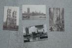 4 oude postkaarten Londen, Gelopen, Ophalen of Verzenden, Engeland
