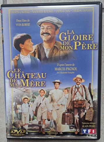 DVD 2 films La gloire de mon père + Le chateau de ma mere beschikbaar voor biedingen