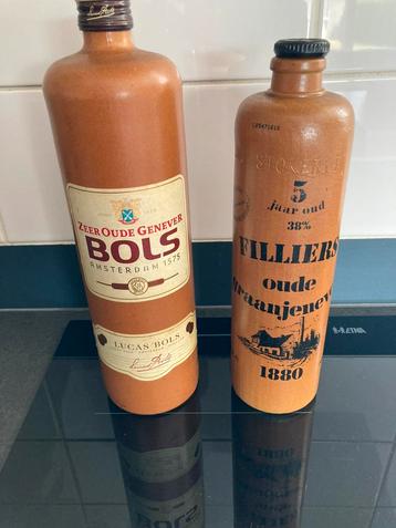 2 oude flessen, Ophalen