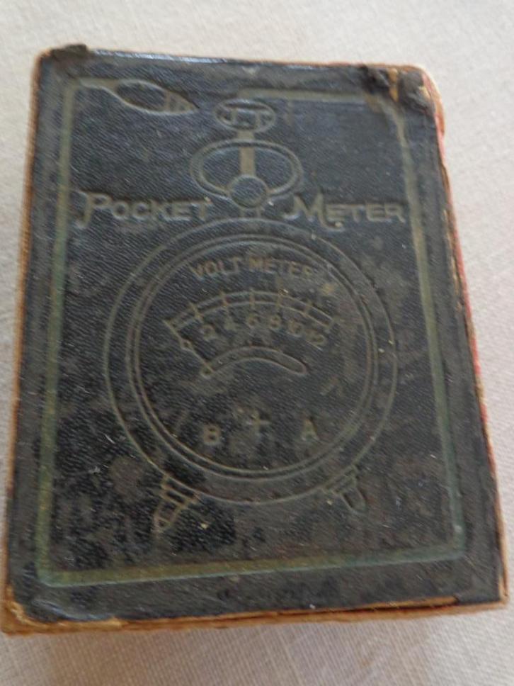 Voltmeter, Antiek en Kunst, Antiek | Gereedschap en Instrumenten, Ophalen of Verzenden