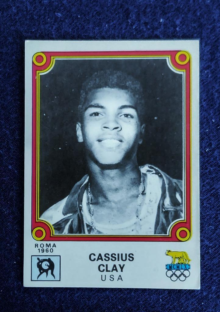 Panini sticker boxing ' Montreal 76 - Cassius Clay '  -nieuw, Hobby en Vrije tijd, Stickers en Plaatjes, Nieuw, Sticker, Ophalen of Verzenden