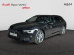 Audi A6 Avant PHEV A6 Avant PHEV 50 TFSI e Quattro S line S, Auto's, Automaat, Zwart, Airbags, Hybride Elektrisch/Benzine