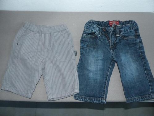 2 broekjes jongen - maat 50/56, Kinderen en Baby's, Babykleding | Maat 50, Gebruikt, Jongetje, Broekje, Ophalen of Verzenden