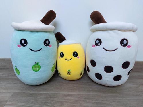 Bubble tea knuffel kussen, Kinderen en Baby's, Speelgoed | Knuffels en Pluche, Zo goed als nieuw, Overige typen, Ophalen