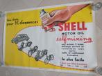 Affiche bidon huile SHELL 1954, Enlèvement ou Envoi, Utilisé