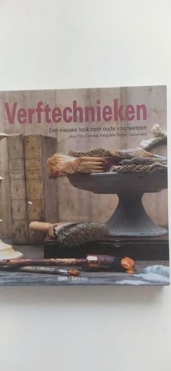 Boek: verftechnieken. NIEUW. Cadeau tip., Enlèvement, Comme neuf