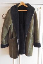 Mooie warme jas in omgekeerd schaap, Kleding | Dames, Jassen | Winter, Ophalen, Zo goed als nieuw, Maat 38/40 (M), Groen