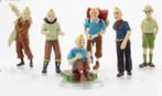Kuifje figuren set op reis 6 stuks (4-9cm), Ophalen of Verzenden, Nieuw