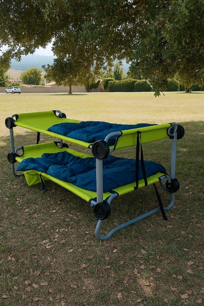 Kid-o-Bunk groen, Caravans en Kamperen, Kampeermeubelen, Zo goed als nieuw, Overige, Ophalen