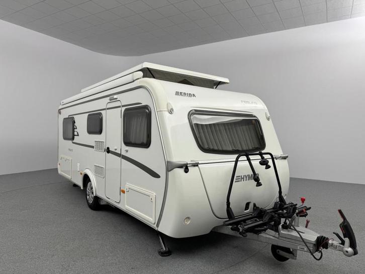 Eriba Feeling 442 Mover Cassetteluifel Fdrager, Caravans en Kamperen, Caravans, tot en met 4, Overige, Eriba, 2 aparte bedden