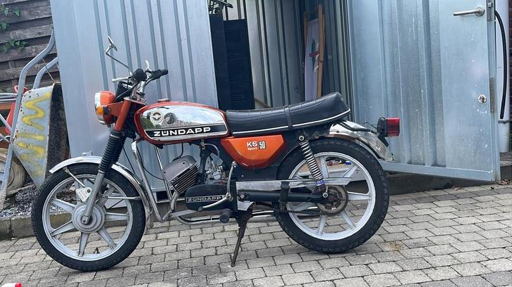 Zundapp KS50 1977 6,25pk., Fietsen en Brommers, Brommers | Zundapp, Zo goed als nieuw, KS50, Ophalen