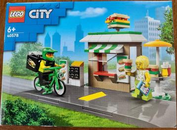 Lego City 40578 Sandwich Shop 2022 - Neuf/Scellé !, Enlèvement ou Envoi, Neuf, Ensemble complet, Lego