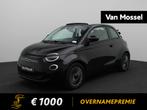 Fiat 500 C Icon 42 kWh EV | Navi | ECC | Cam | PDC | LMV | L, Auto's, Fiat, Stof, Cabriolet, Lichtsensor, Zwart