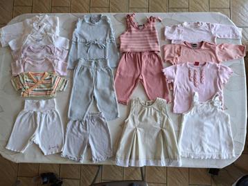 Babykledij meisje Mt 62 (2/4 mnd) - 17 stuks/9 euro beschikbaar voor biedingen