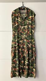 Lola & Liza lang mouwloos kaki kleed met print, Kleding | Dames, Jurken, Maat 42/44 (L), Ophalen of Verzenden, Zo goed als nieuw