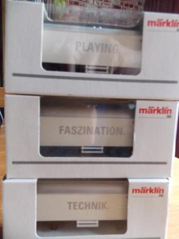 Marklin , wagons Playing, Technik, Faszination beschikbaar voor biedingen