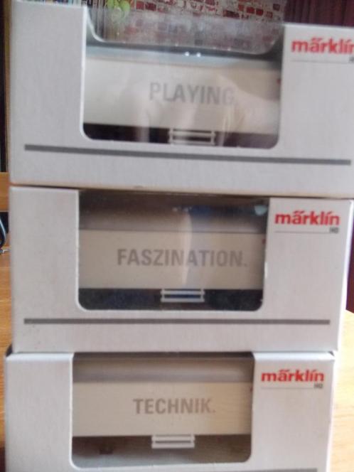 Marklin , wagons Playing, Technik, Faszination, Hobby en Vrije tijd, Modeltreinen | H0, Zo goed als nieuw, Wagon, Märklin, Ophalen