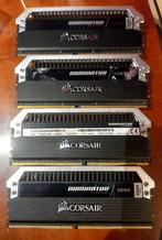 Kit RAM DDR4 64Go (4x16 Go) Corsair Dominator 3000Mhz, Enlèvement ou Envoi, DDR4, Utilisé, Desktop
