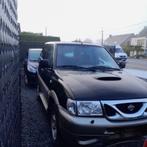 Nissan Terrano II 2.7 TDI 4x4 Lichte Vracht, Bouwjaar 2002**, Auto's, Bestelwagens en Lichte vracht, Zwart, Zwart, Particulier