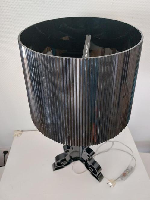 Lampe Kartell Bourgie - Noir, Maison & Meubles, Lampes | Lampes de table, Utilisé, 50 à 75 cm, Synthétique, Enlèvement ou Envoi