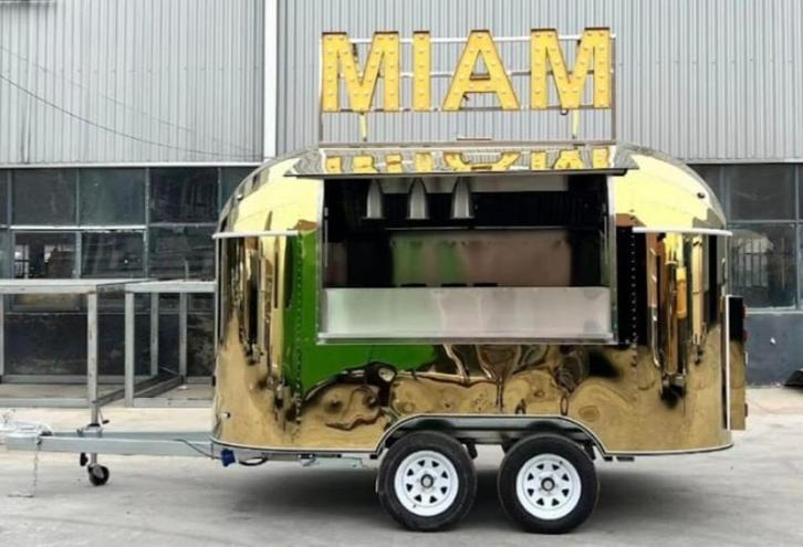 Trailer voor foodtrucks, Auto diversen, Aanhangers en Bagagewagens, Gebruikt, Ophalen