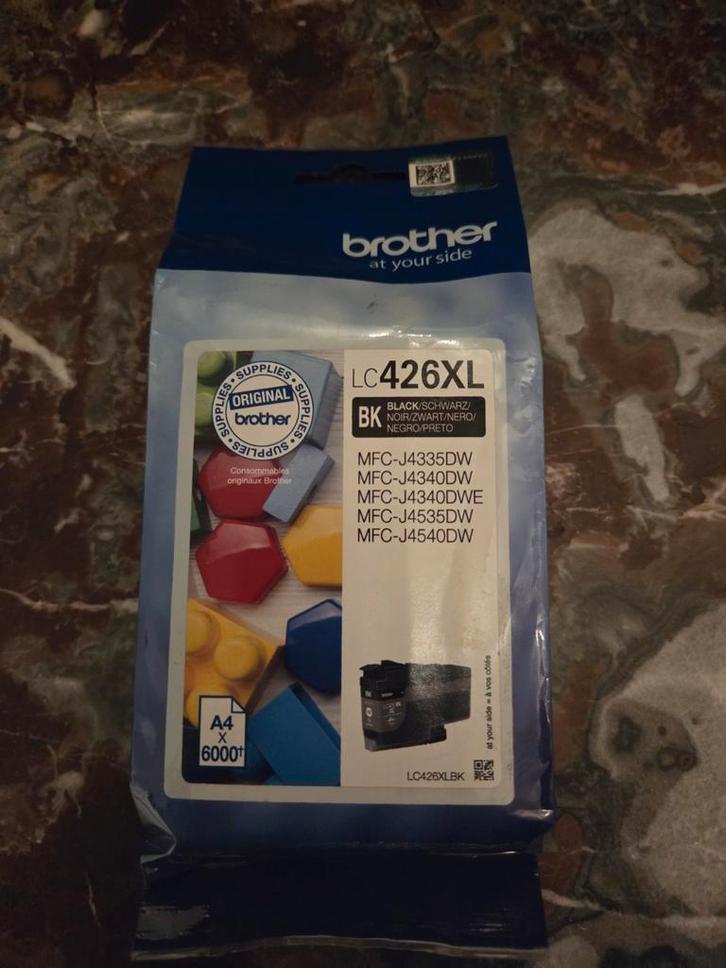 BROTHER LC 426 XL BK GLOEDNIEUW, Computers en Software, Printerbenodigdheden, Nieuw, Cartridge, Ophalen of Verzenden