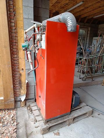 Mazoutketel compleet met brander (stookolie, Enlèvement