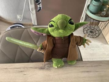 Dinsey Stitch yoda pluche character (24 cm) beschikbaar voor biedingen