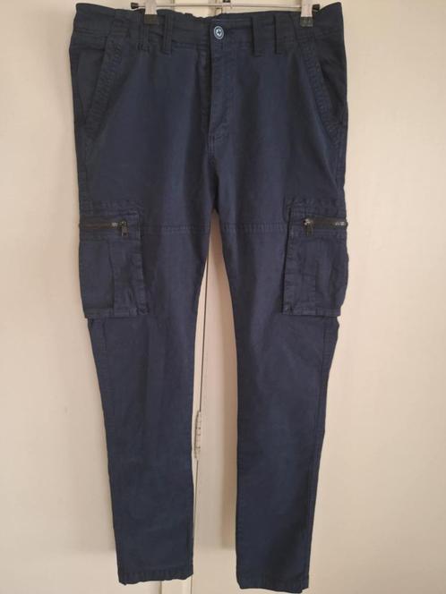 Indicode Jeans cargobroek. Maat 32/34. Nooit geplaatst, Kleding | Heren, Broeken en Pantalons, Nieuw, Maat 52/54 (L), Blauw, Verzenden