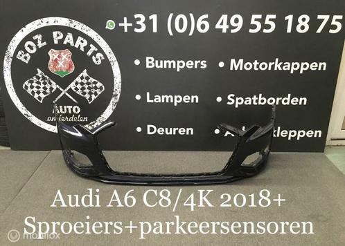 AUDI A6 C8  4K VOORBUMPER 2018-2022 ORIGINEEL, Auto-onderdelen, Carrosserie, Bumper, Voor, Gebruikt, Ophalen of Verzenden