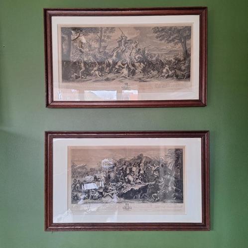 4 gravures, etsen door  Benoist/Benoit  Audran, Antiek en Kunst, Kunst | Etsen en Gravures, Ophalen