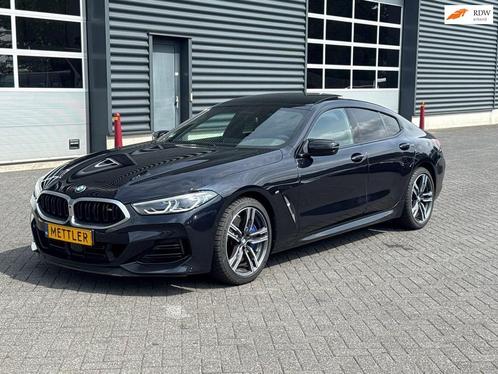 BMW 8-serie Gran Coupé M850i xDrive High Executive softclos, Auto diversen, Ongevalwagen, BMW, Automaat, Benzine, Berline, Zwart