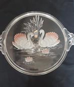 Walther Glass Swans taartplateau, Ophalen
