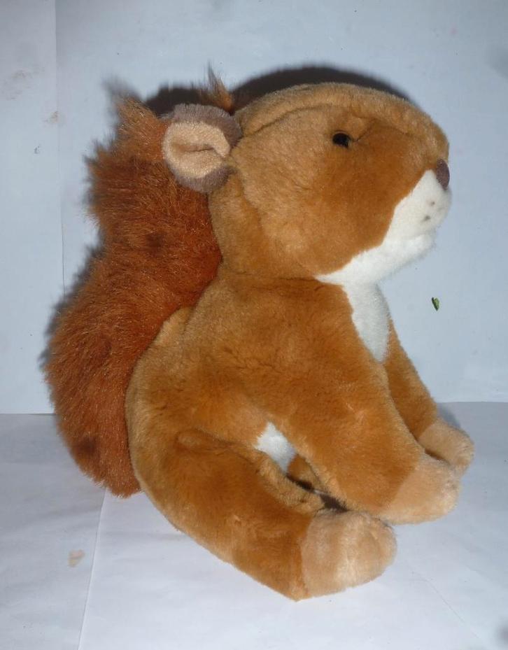 Knuffel eekhoorn, Enfants & Bébés, Jouets | Peluches, Comme neuf, Autres types, Enlèvement ou Envoi