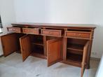 Commode kast - Lang, Bruin met spiegel, Ophalen, 100 tot 150 cm, Zo goed als nieuw, 3 of 4 laden
