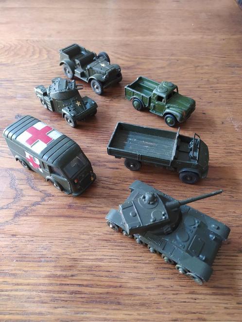 Lot Dinky Toys Leger, Hobby en Vrije tijd, Modelauto's | 1:43, Gebruikt, Overige typen, Dinky Toys, Ophalen of Verzenden