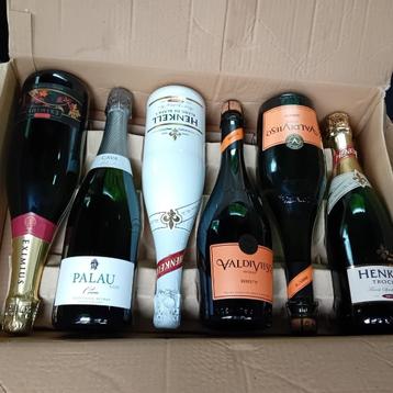 6 bouteilles de champagne, Enlèvement, Neuf, Champagne