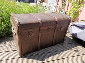 ancienne valise de voyage - grande, Antiquités & Art, Enlèvement