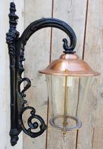 Art Nouveau buitenlamp koper muurlantaarn buiten NIEUW, Antiek en Kunst, Ophalen of Verzenden