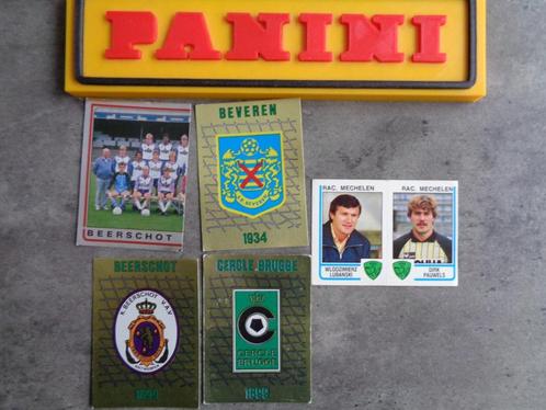PANINI VOETBAL STICKERS FOOTBALL 86 5X BADGES  enkel bieden, Hobby en Vrije tijd, Stickers en Plaatjes, Ophalen of Verzenden